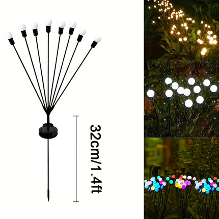 Solar Firefly Lights - Enchanting Glow for Gardens
