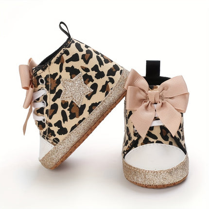 Baby Girls' Leopard Print Sneakers