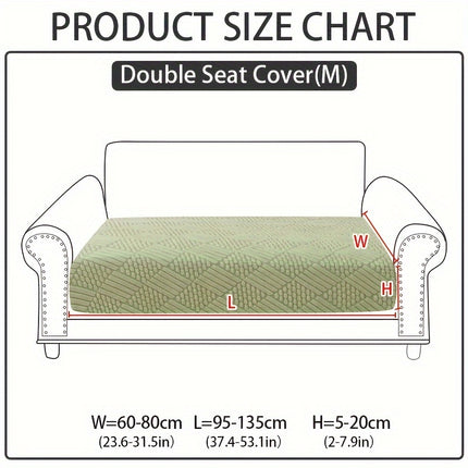 Modern Polar Fleece Sofa Slipcover - Elastic-Fit, Pet-Friendly Protector
