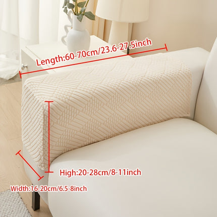 Modern Polar Fleece Sofa Slipcover - Elastic-Fit, Pet-Friendly Protector