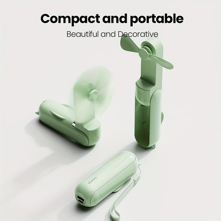 Foldable USB Handheld Fan – Stay Cool Anywhere