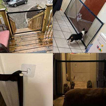 Portable Mesh Pet Gate - Monti Bargains