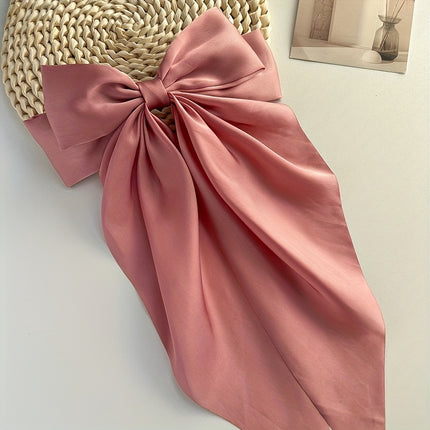 Elegant Retro Ribbon Bow Barrettes