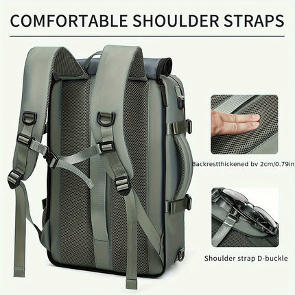 Multi-Functional Travel Backpack with Laptop Compartment