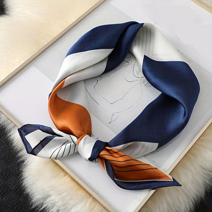 Stylish Striped Business Scarf