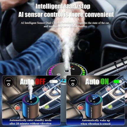 Smart Car Aromatherapy Diffuser with 3 Modes & Fragrance Oil