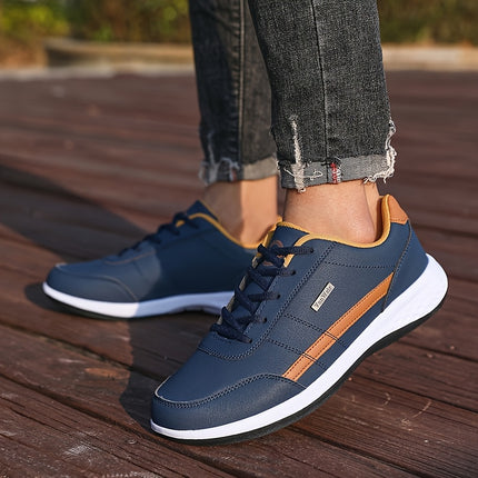 VanWeir Men’s Plus Size Casual Running Sneakers