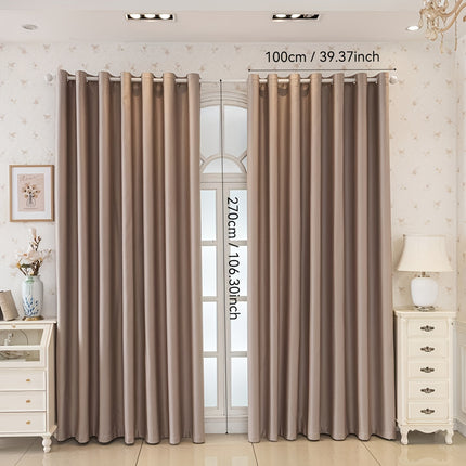 Elegant UV-Resistant Blackout Curtains