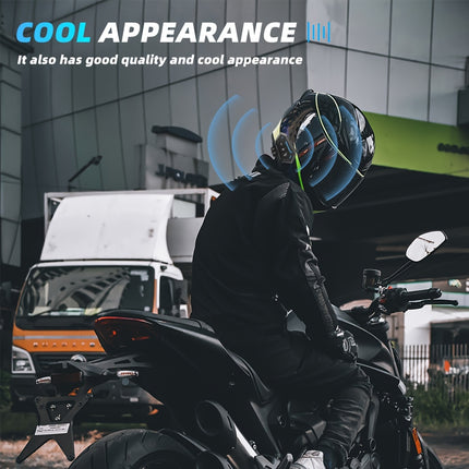 Wireless Motorcycle Helmet Headset – Hands-Free Call & Music