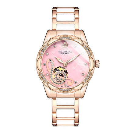 ORKINA Luxury Mechanical Skeleton Watch