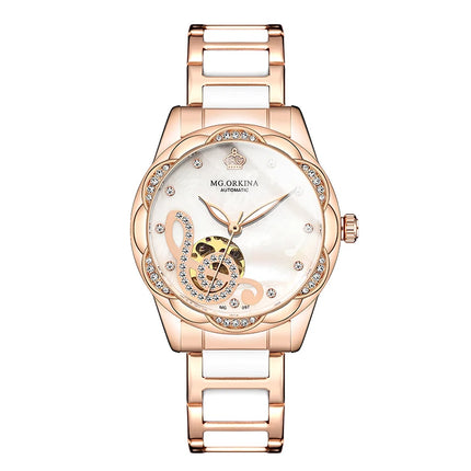 ORKINA Luxury Mechanical Skeleton Watch