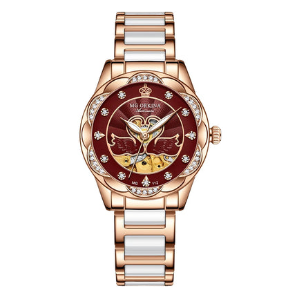 ORKINA Luxury Mechanical Skeleton Watch