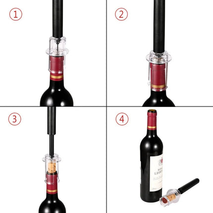 Air Pressure Wine Bottle Opener Set