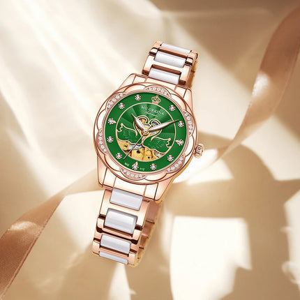 ORKINA Luxury Mechanical Skeleton Watch