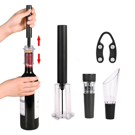 Air Pressure Wine Bottle Opener Set