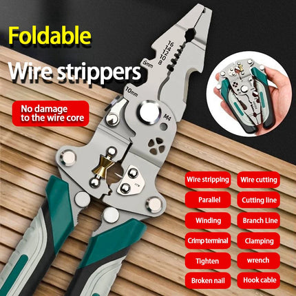 Foldable Multi-Function Wire Stripper