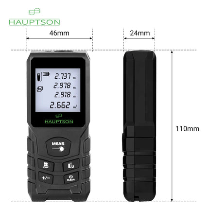 HAUPTSON Laser Distance Meter 100M