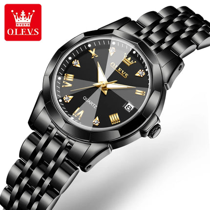 OLEVS Luxury Golden Women’s Watch
