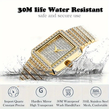 Diamond Gold Women’s Luxury Watch