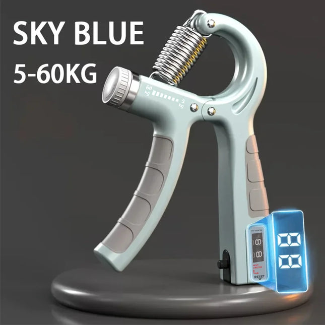Adjustable Grip Strength Trainer with Counter