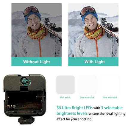 Smartphone Vlogging Kit with Tripod & Mic