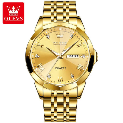 OLEVS Rhombus Mirror Men’s Watch