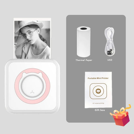 Mini Portable Bluetooth Thermal Printer