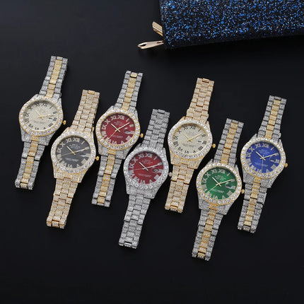 Iced Out Hip Hop Men’s Watch