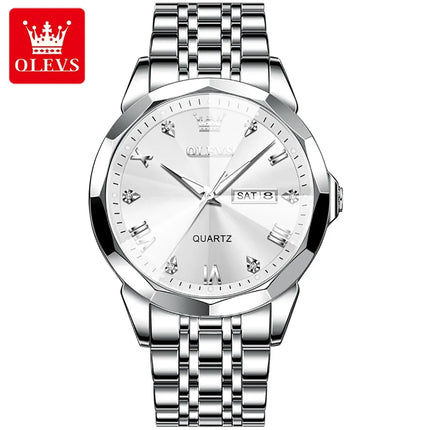 OLEVS Rhombus Mirror Men’s Watch