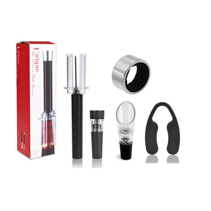 Air Pressure Wine Bottle Opener Set