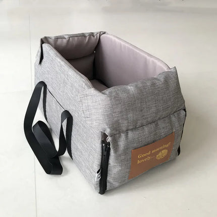 Portable Pet Console Car Seat & Carrier