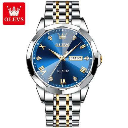OLEVS Rhombus Mirror Men’s Watch