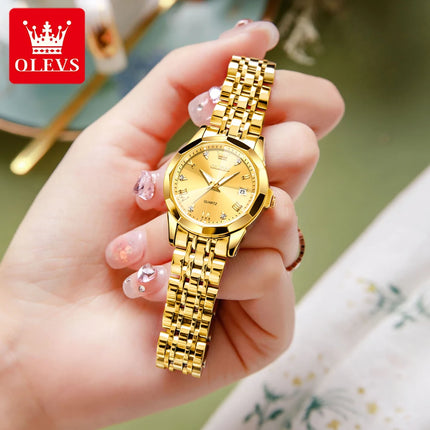 OLEVS Luxury Golden Women’s Watch