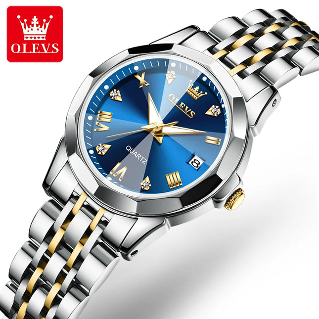 OLEVS Luxury Golden Women’s Watch