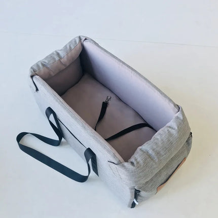 Portable Pet Console Car Seat & Carrier