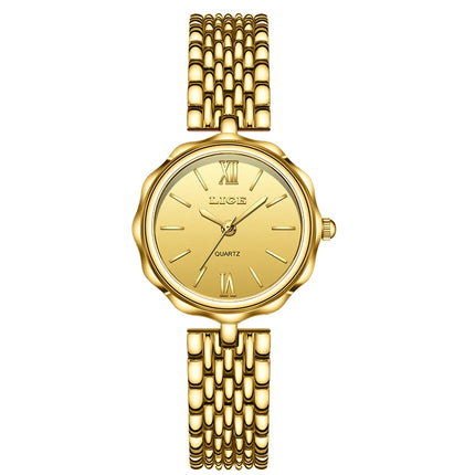 LIGE Luxury Gold Women’s Watch
