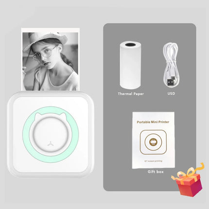 Mini Portable Bluetooth Thermal Printer