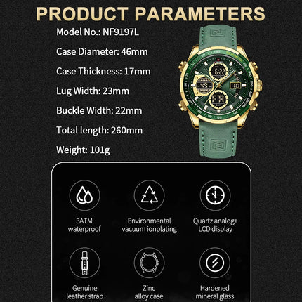 NAVIFORCE Men’s Military Sport Watch