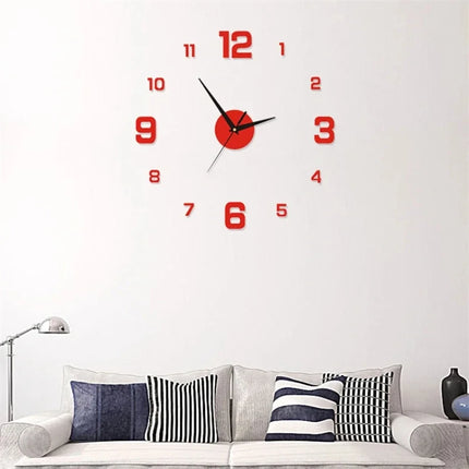 Luminous DIY 3D Silent Wall Clock