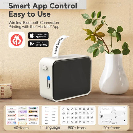 Mini Bluetooth Label Printer – P15