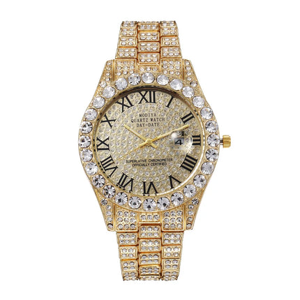 Iced Out Hip Hop Men’s Watch