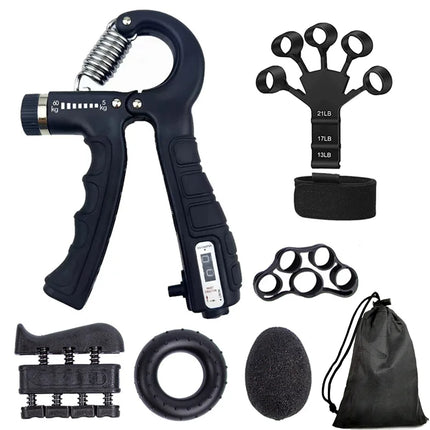 Adjustable Grip Strength Trainer with Counter