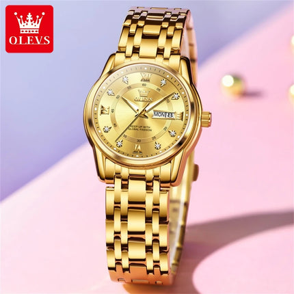 OLEVS Diamond Dial Luxury Women’s Watch