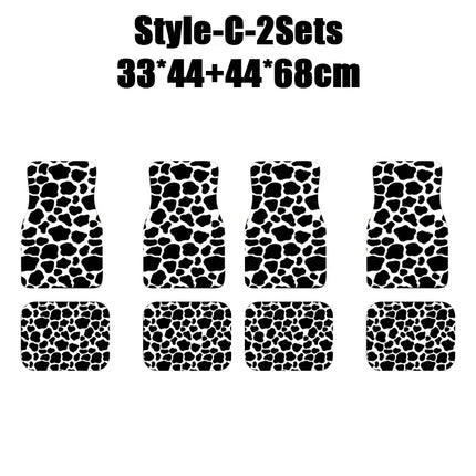 Antique Persian-Style Car Floor Mats Set