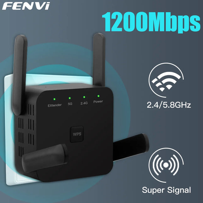 FENVI 1200Mbps Dual-Band WiFi Booster