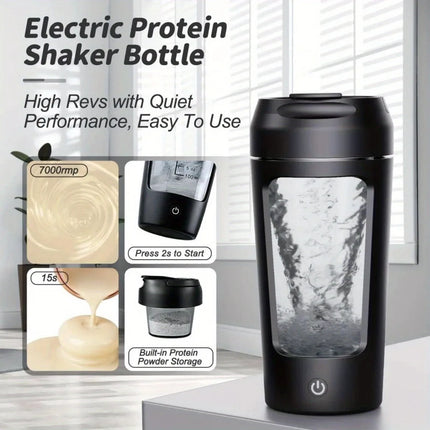 Electric Protein Shake Mixer Bottle 500ML