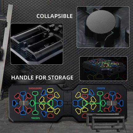 Foldable Power Push-Up Board