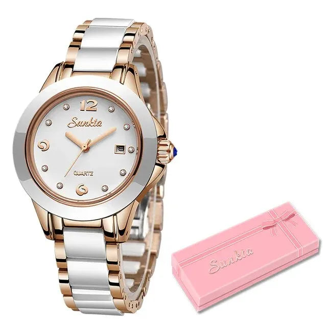 Rose Gold Fashion Bracelet Women’s Watch