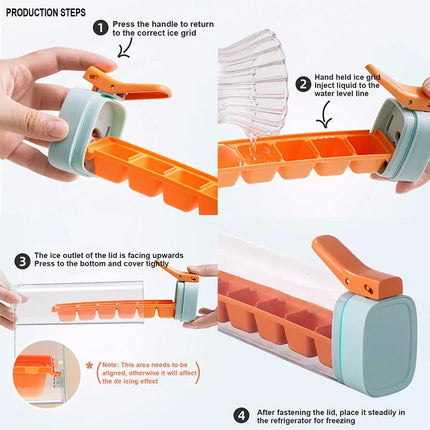 Creative Easy-Release Ice Cube Tray