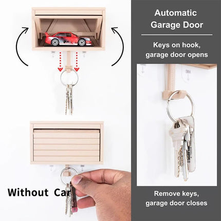 3D Car Garage Key Holder – Wall Mount